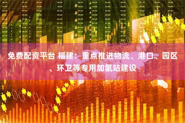 免费配资平台 福建：重点推进物流、港口、园区、环卫等专用加氢站建设