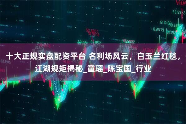 十大正规实盘配资平台 名利场风云，白玉兰红毯，江湖规矩揭秘_童瑶_陈宝国_行业